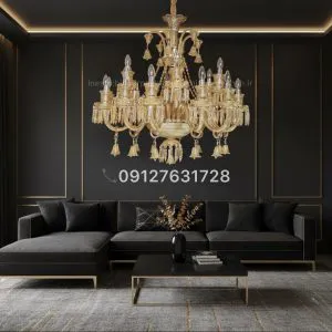 لوستر باکارات کریستالی کلاسیک شیک