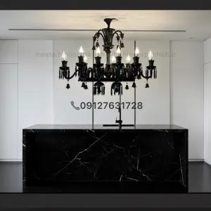 لوستر لاینر باکارات کریستالی کلاسیک از ۵ شاخه تا لوستر بزرگ طبقاتی