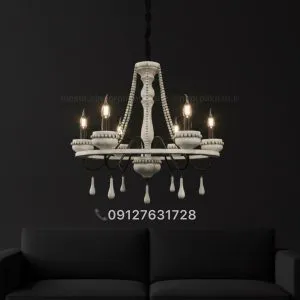 لوستر چوبی روستیک در انواع رنگبندی و سایز