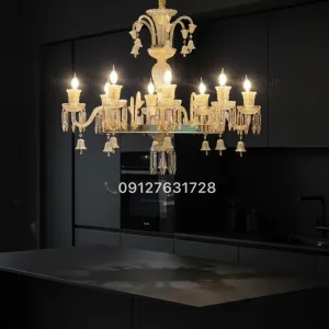 لاینر باکارات کریستالی عسلی شامپاینی در انواع رنگبندی و سایز