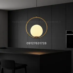 لوستر آویز ملکولی دو انواع رنگبندی