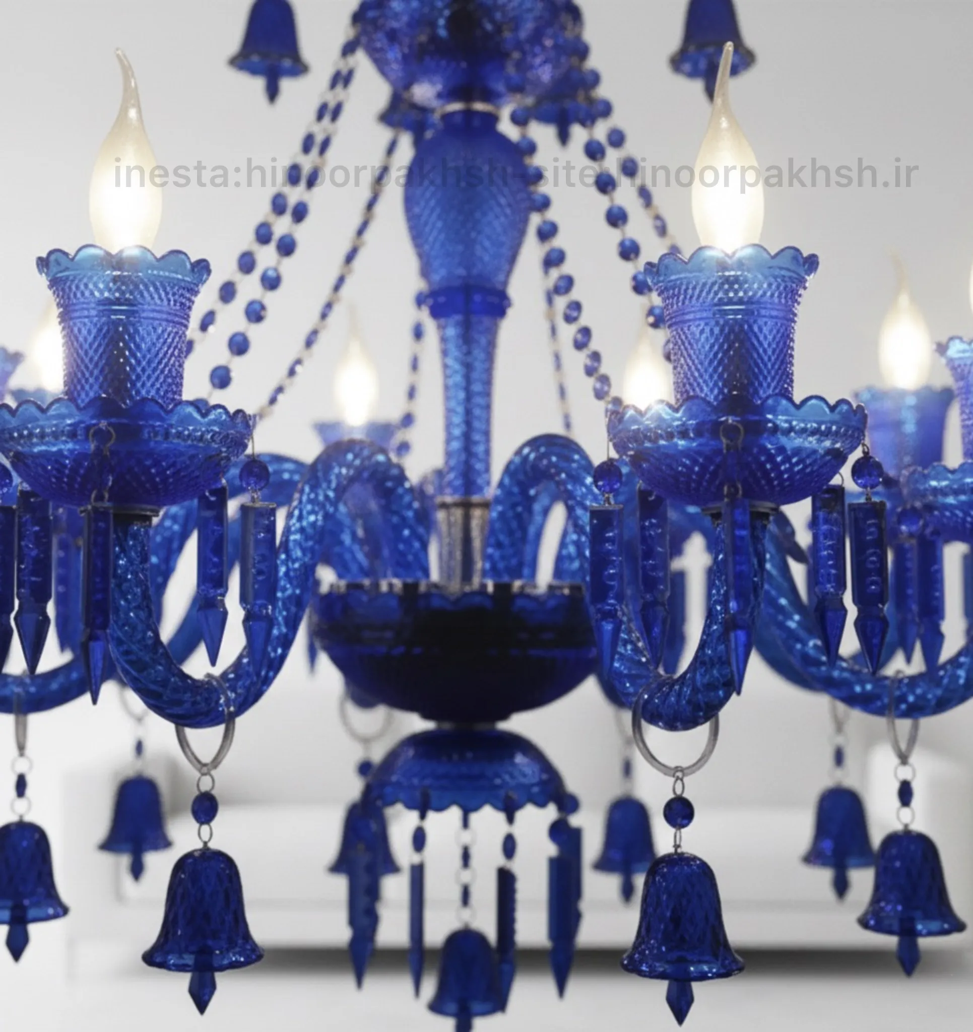 لوستر باكارات كريستالي طرح فرانسه در انواع رنگبندي - Image 2