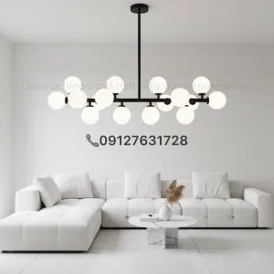 لوستر لاينر ملكولي مدرن در انواع رنگبندي و سايز
