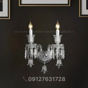 ديواركوب كريستالي باكارات طرح فرانسه در انواع رنگبندي و سايز